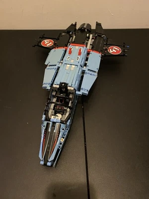 Lego Technic Air Race Jet 42066 - Incomplete  Function Works - Please Read - Image 1 of 4