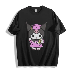 Kuromi Graduation T-Shirt - Cute & Festive Design Unisex Tee - Picture 1 of 34
