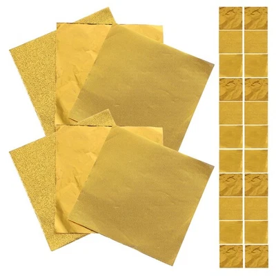  600pcs Chocolate Candy Wrappers: 10x10cm Aluminum Foil Wrapping Papers - Square - Image 1 of 4