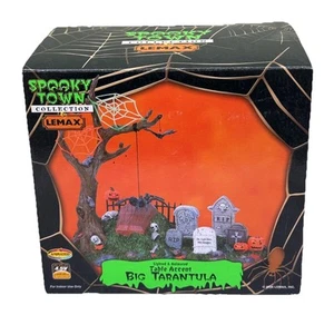 Lemax 84743 - BIG TARANTULA Spooky Town Table Accent Halloween Decor EXCELLENT - Picture 1 of 8