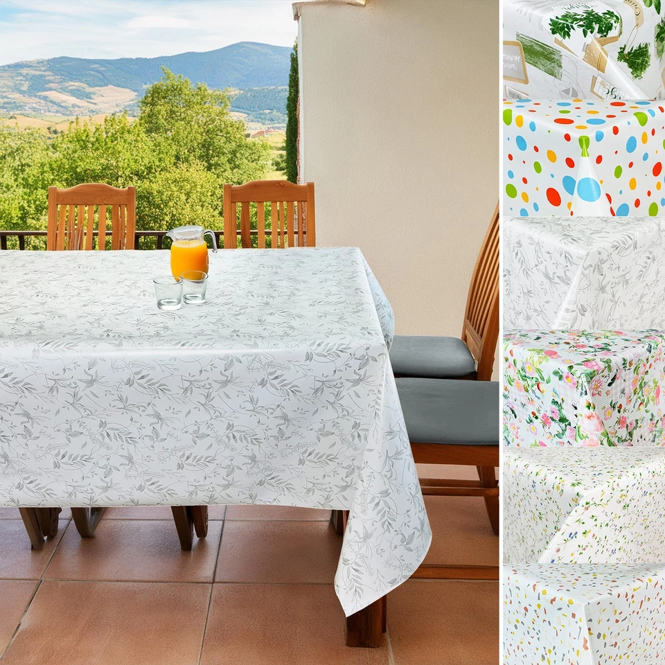 Tischdecke Wachstuch PCV 5€/m² Wachstischdecke Tischtuch Tischläufer Abwaschbar - Bild 1 von 1