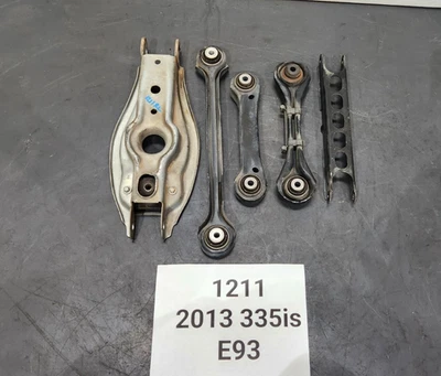 ✅ OEM BMW E92 E93 Rear Left Lower Upper Suspension Control Arm Wishbone SET - Image 1 of 4