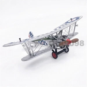 New 1/72 Scale WWI UK Air Force Bristol Bulldog Aircraft Metal + Plastic Model - Picture 1 of 15