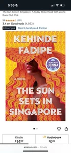 The Sun Sets In Singapore Book Kehinde Fadipe Hard Cover - Bild 1 von 8
