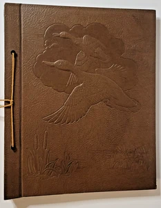 Vintage altes Fotoalbum Sammelalbum Jagd Enten Schnappschüsse - Bild 1 von 7