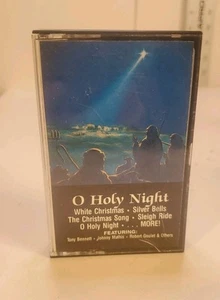O Holy Night Tony Bennett Christmas Music Vintage Cassette Tape TESTED WORKS - Picture 1 of 5