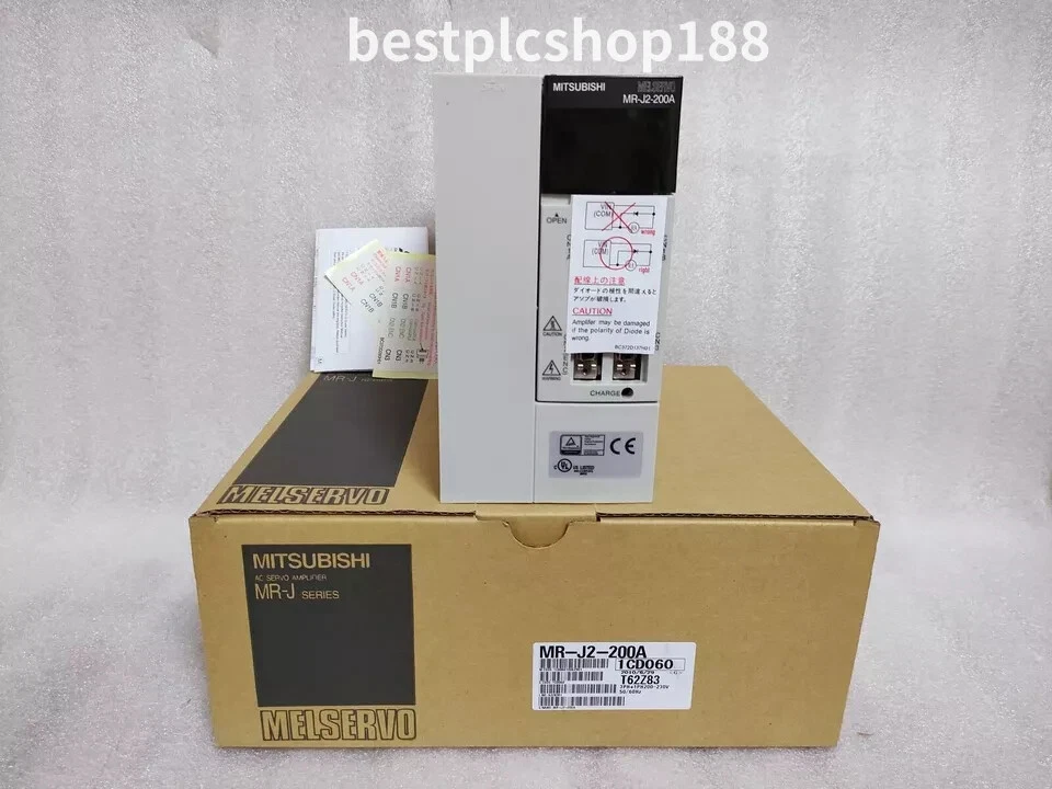 Long warranty Express ship New Mitsubishi MR-J2-200A Servo Drive MRJ2200A - Image 1 of 4