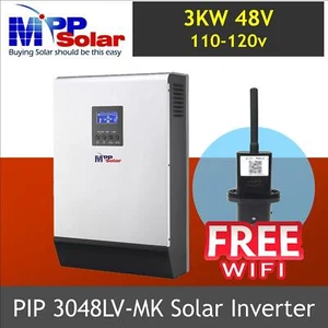 3000w 48v 110v mppsolar inversor 80A MPPT cargador solar con monitorización wifi - Imagen 1 de 11