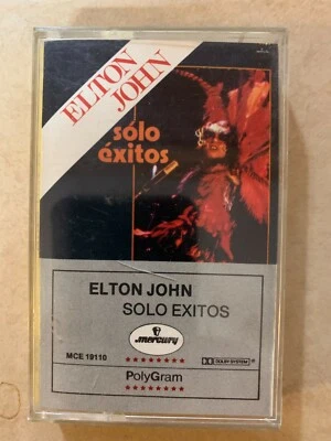 ELTON JOHN -SOLO EXITOS- 1985 MEXICAN TAPE ROCK POP - Image 1 of 4
