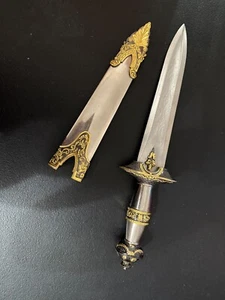 Medieval Roman Viking Knights Dagger Knife with Sheath - Picture 1 of 2