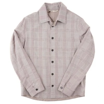Maurizio Baldassari Lightweight Silk-Linen Overshirt M (Eu 50) Shirt-Jacket NWT - Image 1 of 4