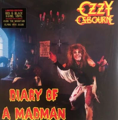 Diary Of A Madman by Ozzy Osbourne (LP, Red, 2021 Epic, EU, 19439883391, Sealed) - Image 1 of 2