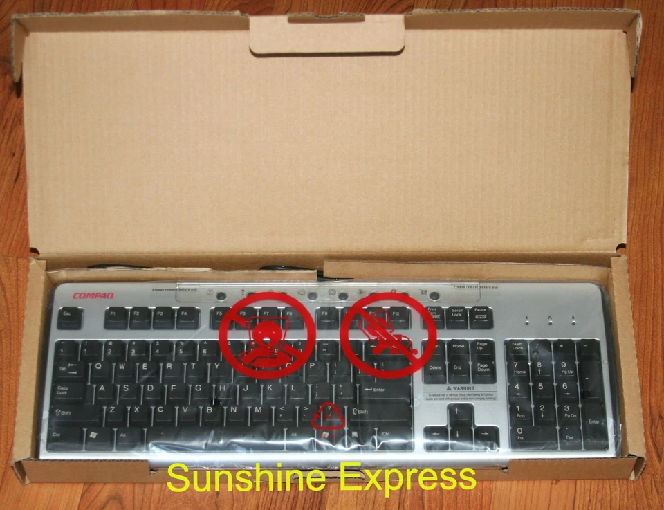 Brand New Compaq 5069-4578 PS/2 Multimedia Keyboard KB-0133 - Image 1 of 1