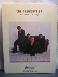 The Cranberries -- No Need to Argue: Piano/Vocal/Chords Paperback - Picture 1 of 12