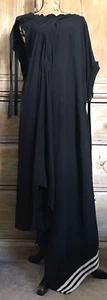 YOHJI YAMAMOTO Y-3 STUNNING BLACK DRESS s. XS NWT - Picture 1 of 18