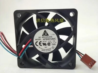 Delta AFB0612MC 6015 DC12V 0.17A 60*15MM 3-Pin CPU Cooling Fan - Image 1 of 3