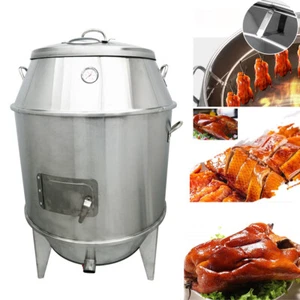 Parrilla de pollo y pato 1 pieza tostador para hornear carbón cocina acero inoxidable - Imagen 1 de 18