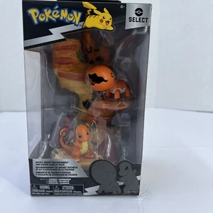 Pokemon Rocky Desert Environment Pack with Two 2 Figures New! Charmander Select - Picture 1 of 21