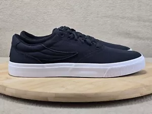 Fila Morales Men's Size 8.5 Shoes Black Canvas Casual Sneakers 1CM01544-013 - Picture 1 of 12