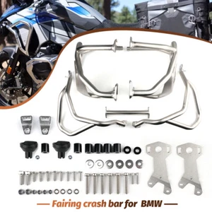 Lower & Upper Crash Bars Engine Guard Protector For BMW R1300GS Adventure 23-25 - Picture 1 of 10