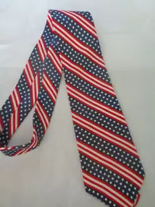 Corbata para hombre - bandera americana - estrellas y rayas - - Imagen 1 de 1