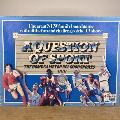 A Question Of Sport BBC Classic Vintage Family Board Game Sports game 1986 - Image 1 of 4