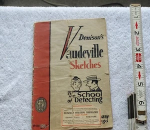 DENISON'S VAUDEVILLE SKETCHES: THE SCHOOL OF DETECTING: '21-P - Picture 1 of 5