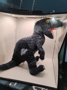 Peluche Jurassic World Blu Velociraptor Raptor Peluche Giocattolo 12" Universale - Foto 1 di 5