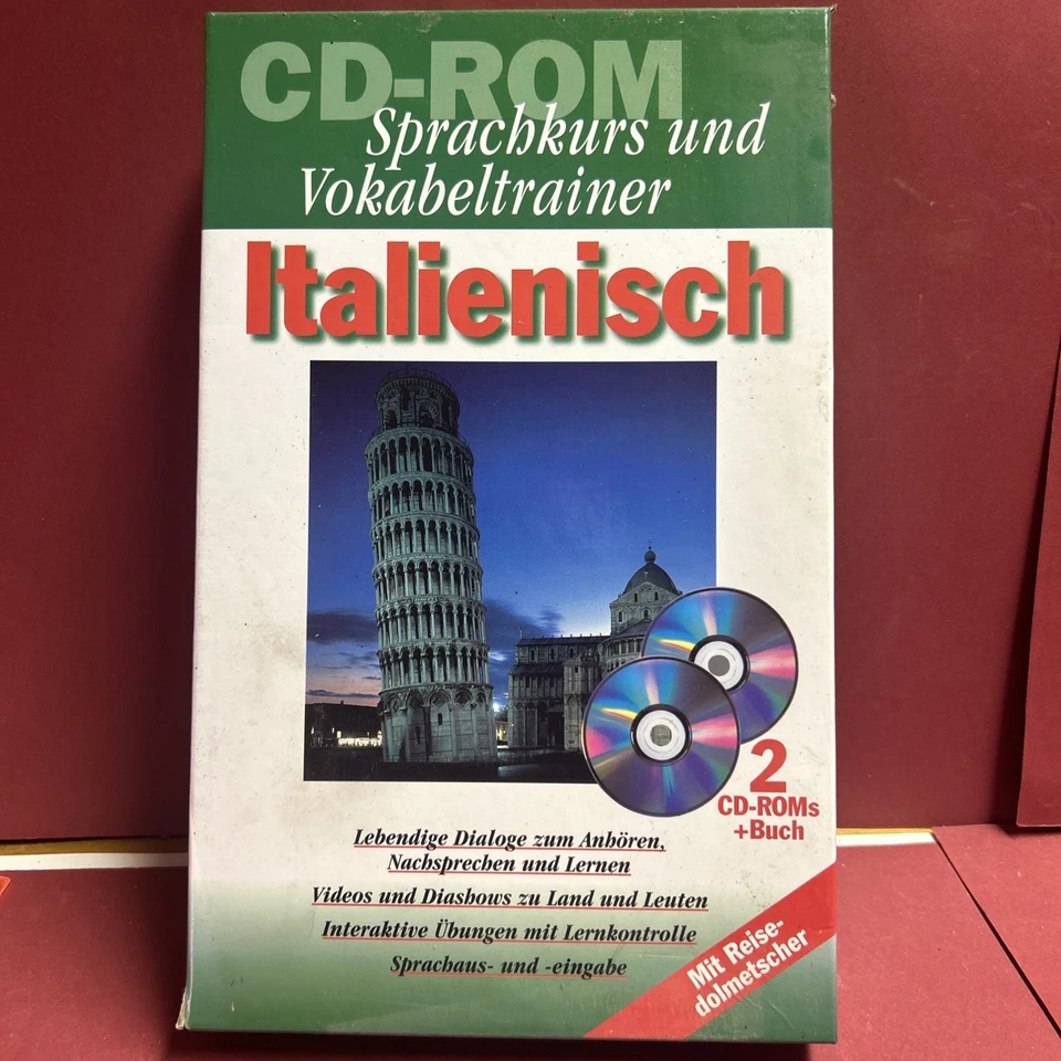 Cd Rom Sprachkurs Und Vokabel Trainer Italienisch - Bild 1 von 1