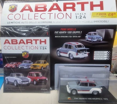 Abarth Collection Scala 1:24 N1 Fiat Abarth 1000 Gruppo 2 1970. Nuova - Immagine 1 di 4