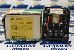 Klockner-Moeller DIL-0-22/C Universal Contactor 110v 50/60Hz FREE SHIPPING - Picture 1 of 14