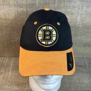 NUEVO SIN ETIQUETAS Para mujeres Adidas NHL Hockey Boston Bruins Estructurado Ajustable Gorra Sombrero Negro - Imagen 1 de 10