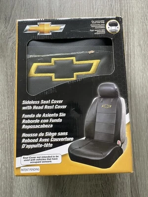 🔥 Cubierta de asiento lateral Chevy Plasticolor negra • 1 cubierta Foto 1 de 4