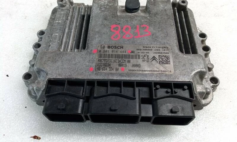 0281014444 centralina motore per PEUGEOT BIPPER TEPEE 2008 529361 - Immagine 1 di 4