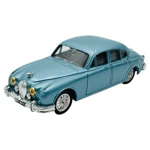 Corgi Classics 1:43 Jaguar Mk2 Car Blue Shimmer RARE Made In Great Britain - Picture 1 of 17
