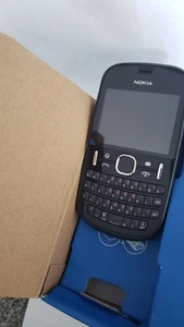 Nokia Asha 201 Black (Unlocked) 2.4" QWERTY Mobile Phone - Picture 1 of 5