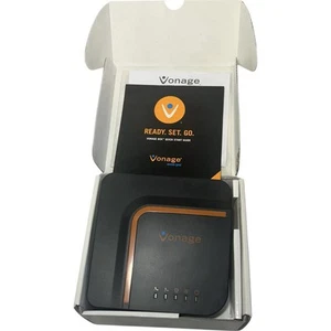Vonage VDV23 VD Digital Phone Service Adapter Box Router DSL Dual Voice VOIP NEW - Afbeelding 1 van 4