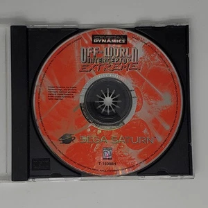 Off-World Interceptor Extreme Sega Saturn 1996 disco auténtico solo buen estado - Imagen 1 de 2