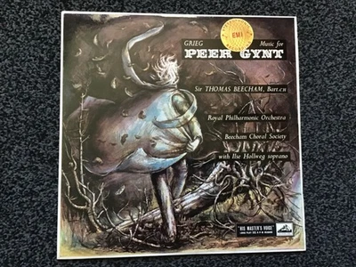 GRIEG - MUSIC FOR PEER GYNT BEECHAM / RPO 1958 HMV STEREO ASD 258 NEAR MINT - Image 1 of 4