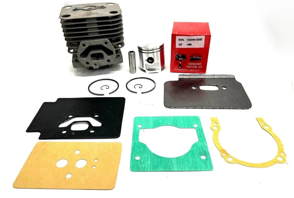 PERFORMANCE SAW SUPPLY NEW CYLINDER, PISTON & GASKET KIT FITS HUSQVARNA 150BT, 350BT BLOWER, 44MM KIT