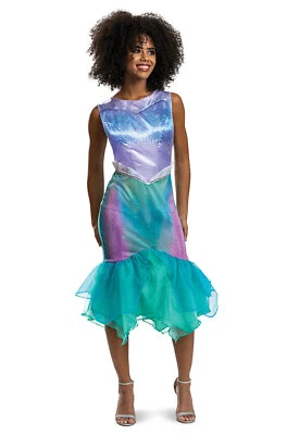 Ariel Mermaid Classic Adult Costume - Image 1 of 2
