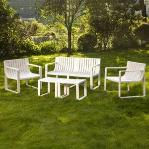 Werph Patio Furniture Set, 5 Pieces Outdoor Furniture Patio Table and Chairs Set - Picture 1 of 14