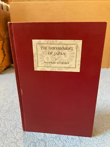 NAOKICHI KITAZAWA The Government of Japan HB Princeton 1929 1st - Bild 1 von 5