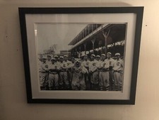 Chicago Cubs Black And White Framed Picture Collection