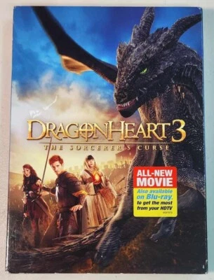 Dragonheart 3: The Sorcerer's Curse DVD NEW w/ Slip Cover  - Image 1 of 4