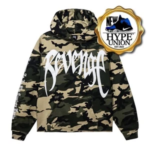 REVENGE KILL HOODIE CAMO CROPPED XXXTENTACION SIZE MEDIUM PUFF PRINT 2024 - Bild 1 von 7