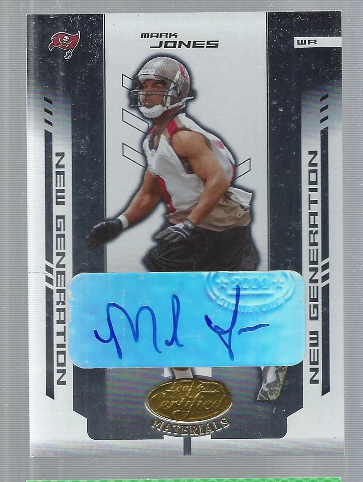 Mark Jones 2004 Donruss Autograph Card Numbered 838/1000 - Image 1 of 1