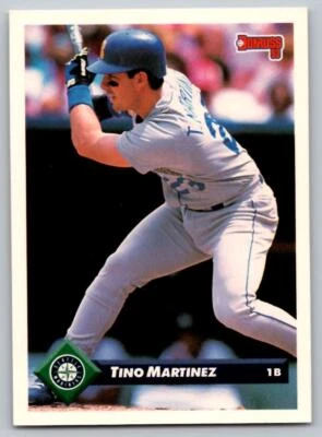 1993 Donruss #217 Tino Martinez     Seattle Mariners - Image 1 of 2