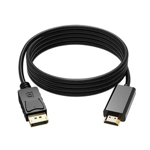 4k Display Port DP to HDMI Cable Adapter Converter Audio Video PC HDTV 1080P - Picture 1 of 12
