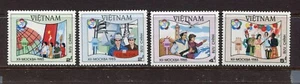 VIETNAM 1985, 12TH WORLD YOUTH FESTIVAL - MOSCOW, Scott 1531-1534, MNH - Picture 1 of 1